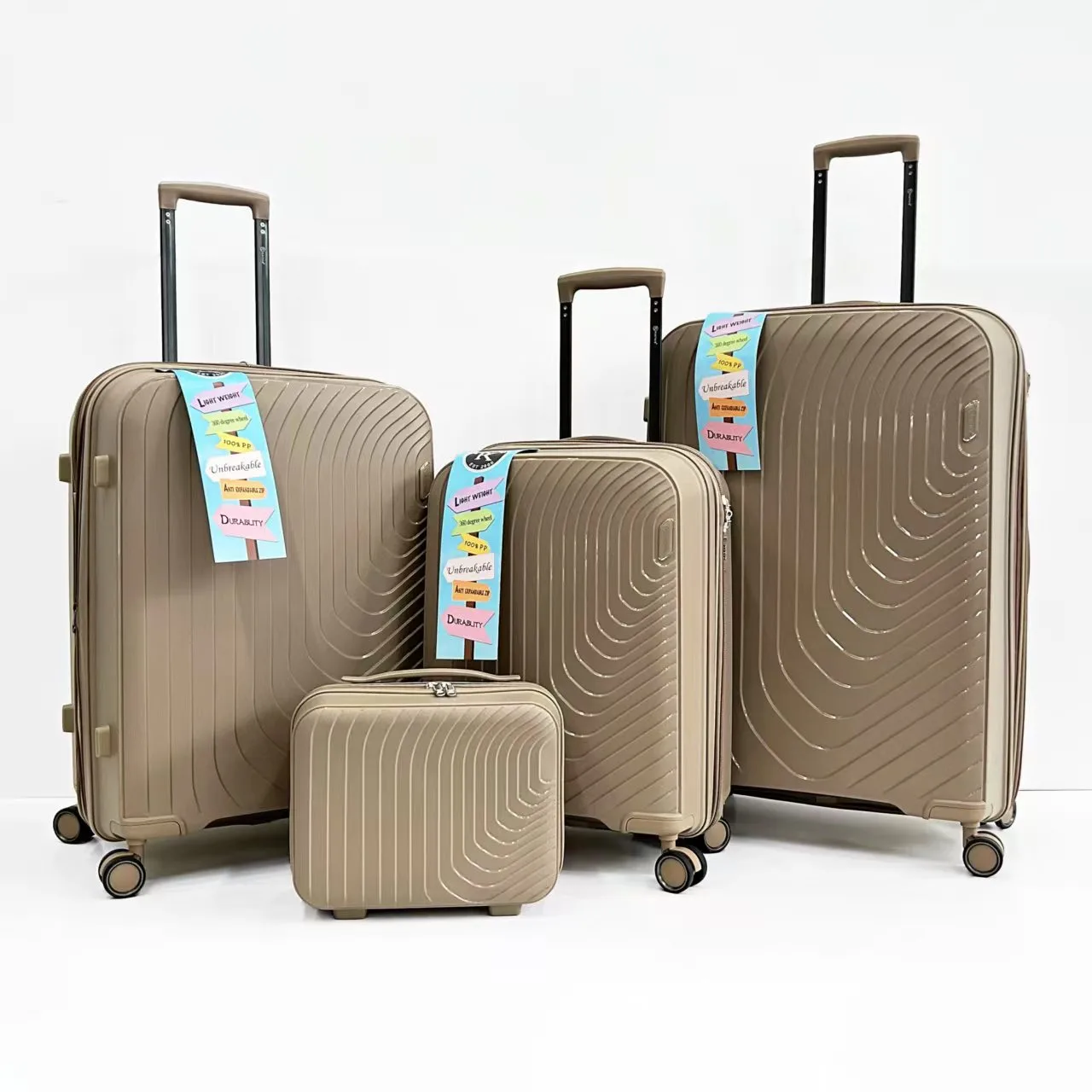 Wavy Shell 4-Piece PP Set — PP-37