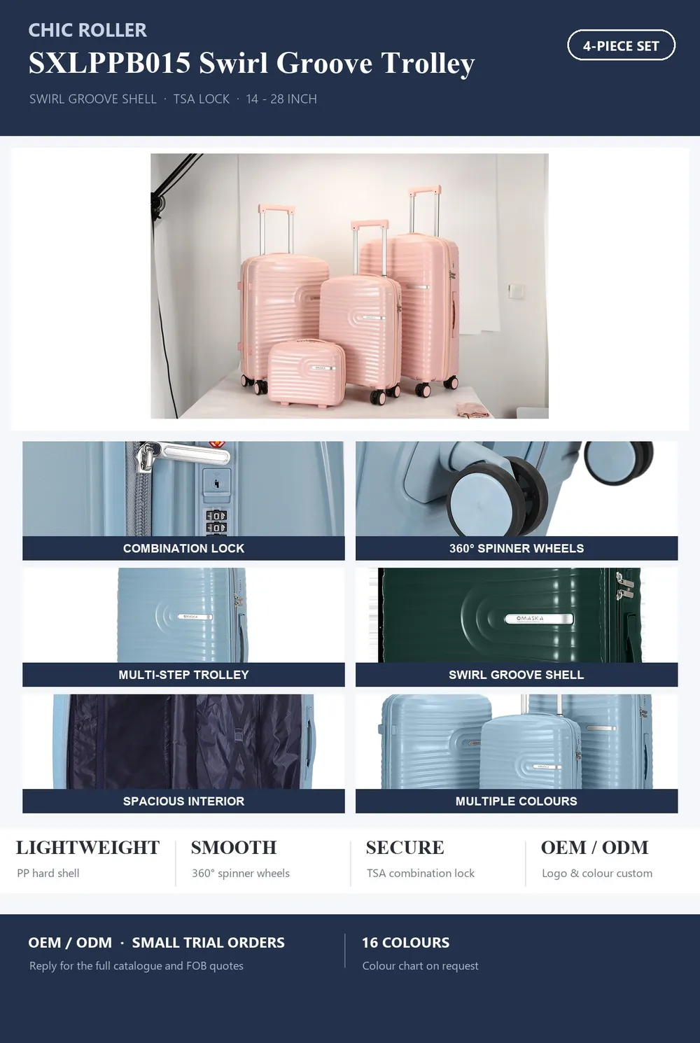 SXLPPB015 product sheet