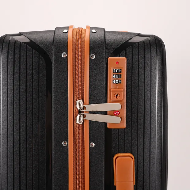 Aluminium-Frame PP Luggage Set with TSA Lock — view 5 (SZHPP070)