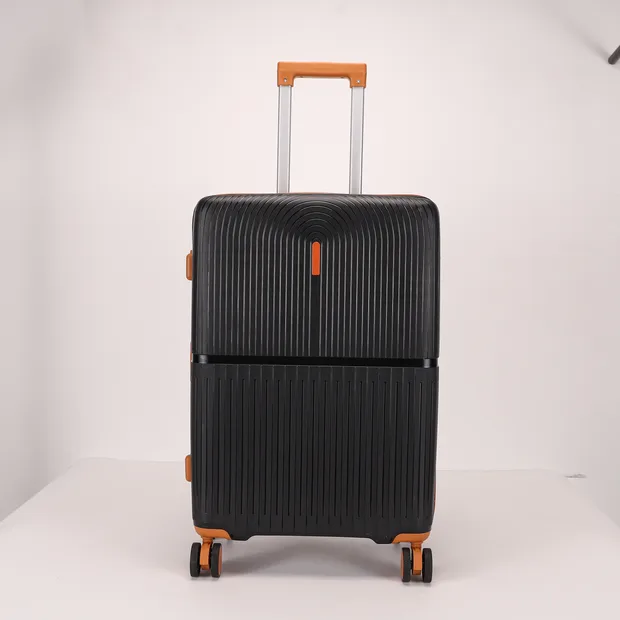 Aluminium-Frame PP Luggage Set with TSA Lock — view 2 (SZHPP070)