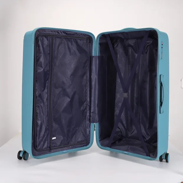 Diagonal-Groove PP Luggage Set with TSA Lock — view 6 (XLPPA031)
