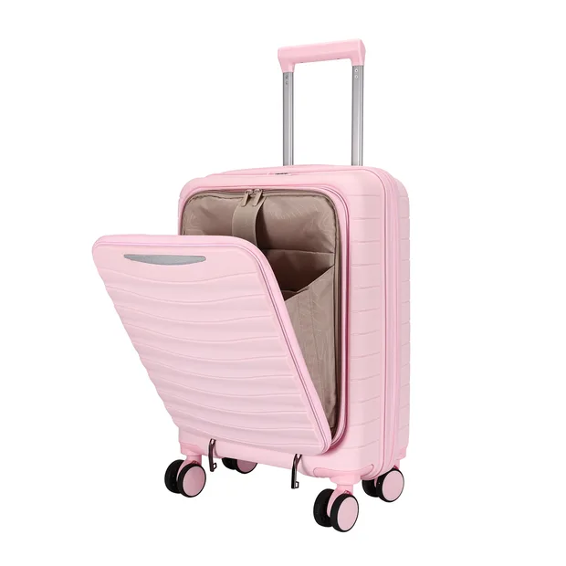 Front-Opening PP Carry-On with TSA Lock — view 1 (XYPP05-FO)