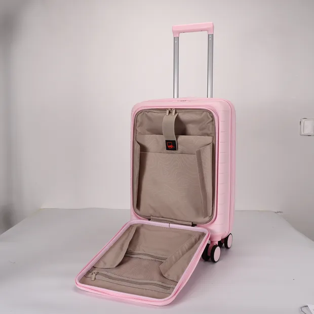 Front-Opening PP Carry-On with TSA Lock — view 4 (XYPP05-FO)