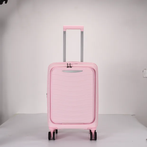 Front-Opening PP Carry-On with TSA Lock — view 2 (XYPP05-FO)