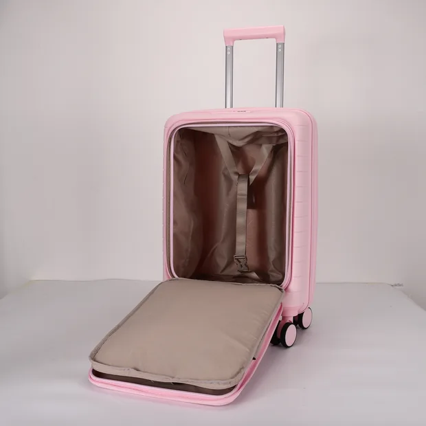 Front-Opening PP Carry-On with TSA Lock — view 5 (XYPP05-FO)